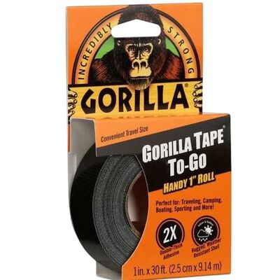 Gorilla Glue Company 6100109 1" X 30' Duct Tape To-Go