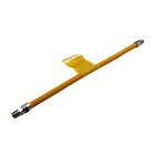 USD Products 303-3131-48 Gas Connector Yellow Coated 1/2" X 48" Male SS 300 Series