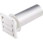 Deflecto Corporation SVHAW3 Dryer Vent Hood White 3"