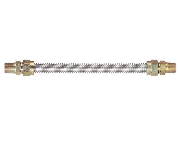 SS GAS CONNECTOR 3/8" OD (1/4" For USD PRODUCTS Part# 100-3132-72