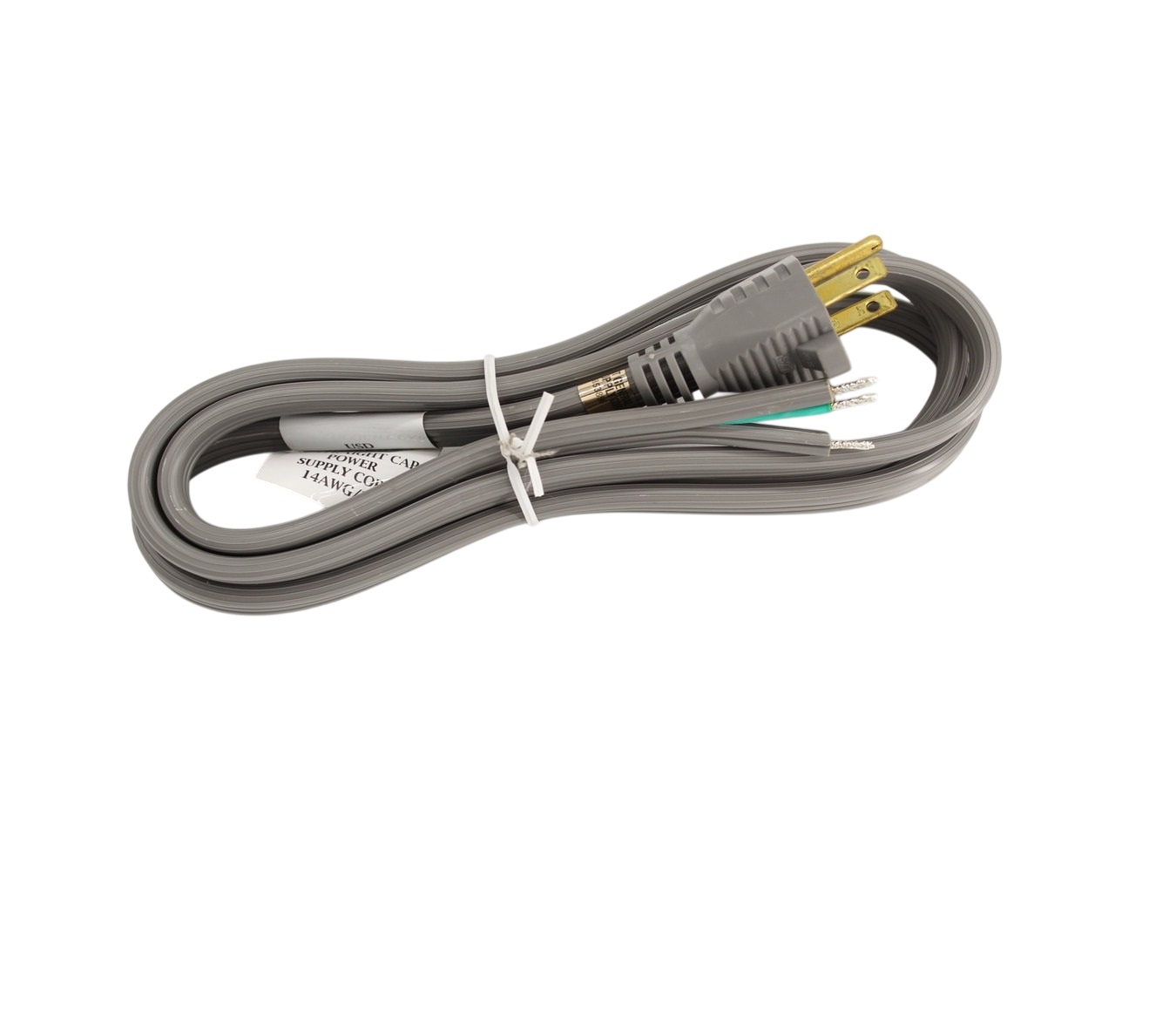 USD Products 110SC6-14 Power Cord 6' 115V 15A Straight Cap