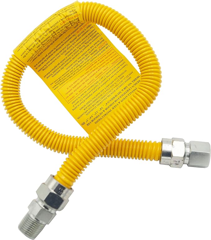 5/8 OD X 18 COATED GAS CONN For USD PRODUCTS Part# 303-3132-18