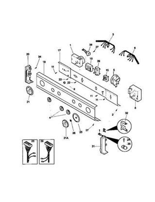 Frigidaire 5303319285 Washer Dial Timer