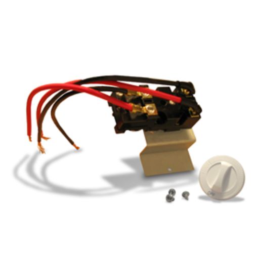 Cadet Manufacturing Company 66078 Double Pole Thermostat Kit-White UCT2W