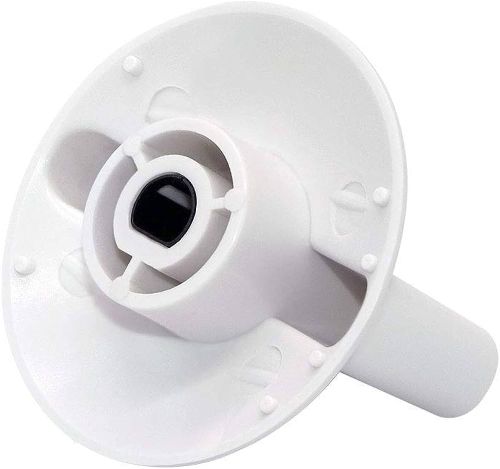 KNOB & CLIP WHITE For GENERAL ELECTRIC Part# WH1X2721