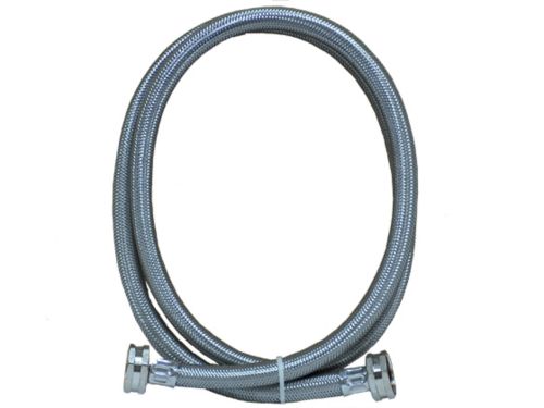 USD Products WM-50-185-FF Washer Hose Stainless Steel Straight 5 Ft