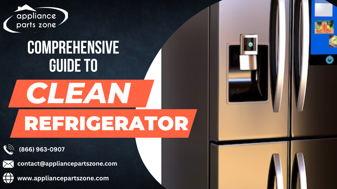 How To Clean A Refrigerator Inside And Outside HnKParts