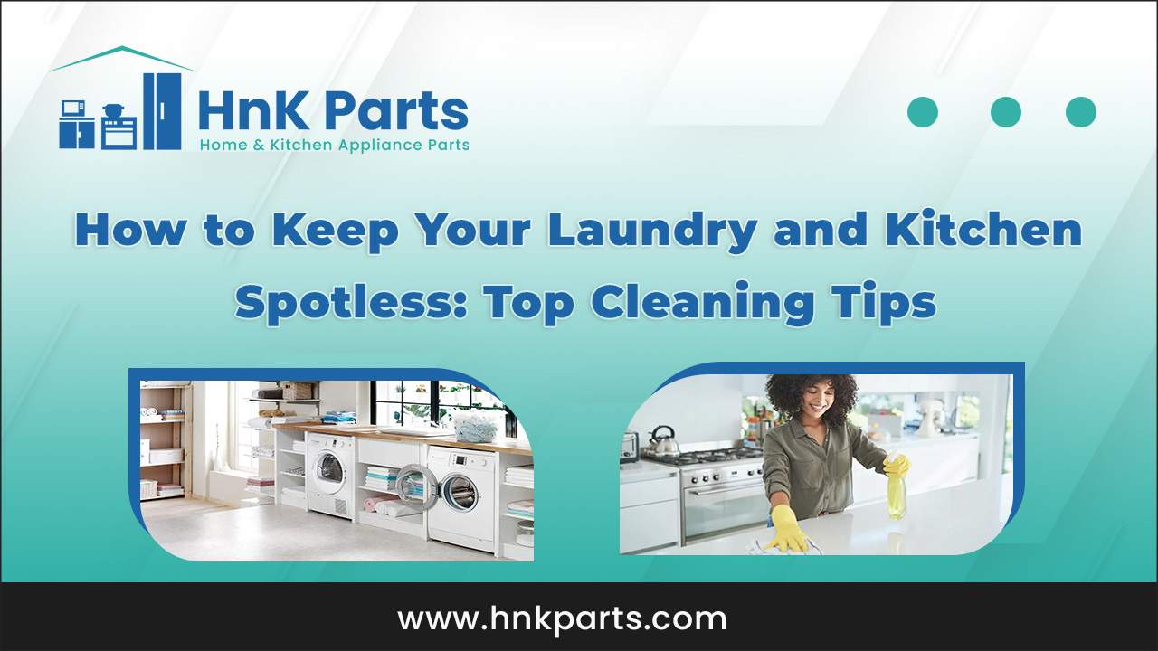 Cleaning Guide Tips for Spotless Laundry and Kitchen
