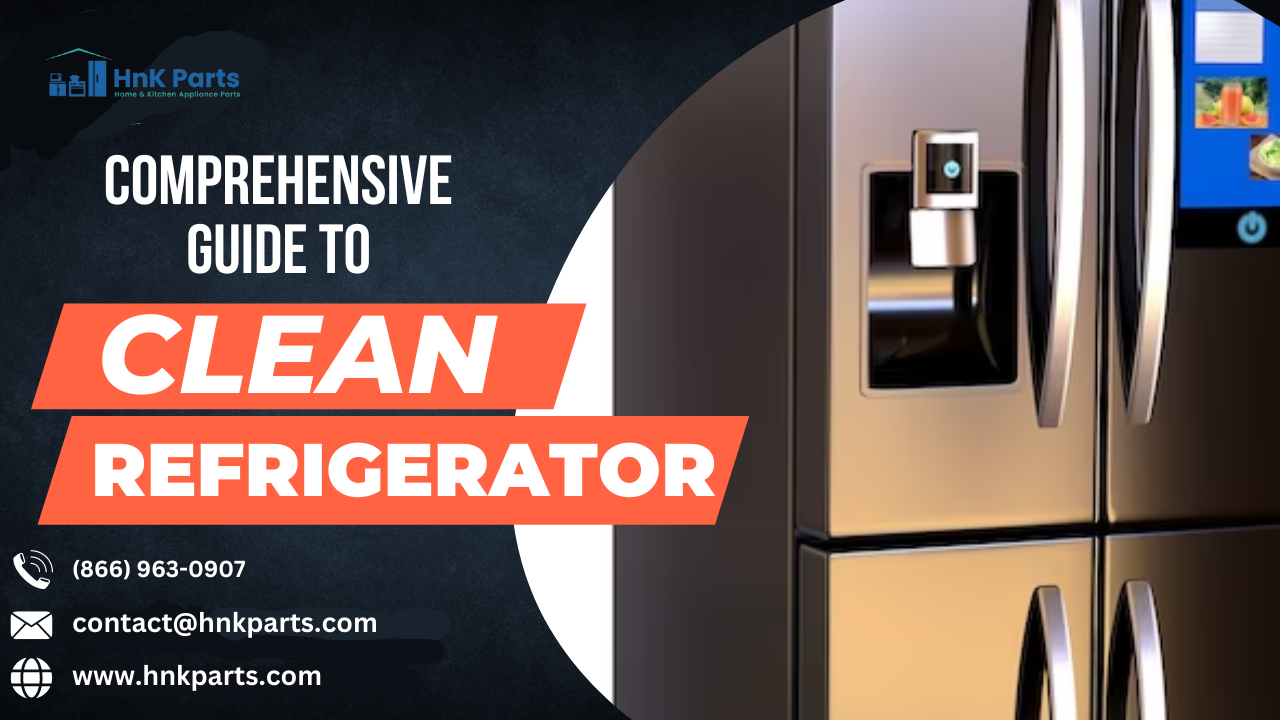 How To Clean A Refrigerator Inside And Outside HnKParts