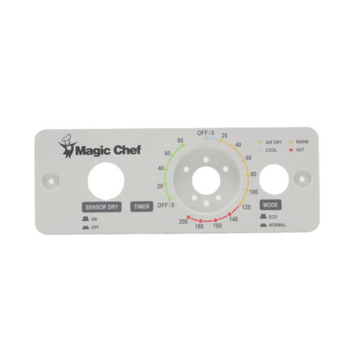 Magic Chef GYJYSMCF1S01 Dryer Control Panel MCSDRY1S